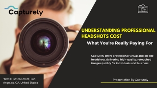 Understanding Professional Headshots Cost – What You’re Really Paying For