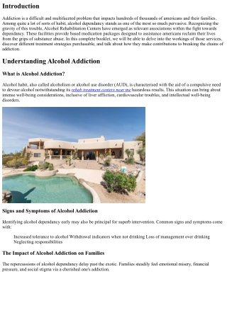Alcohol Rehabilitation Centers: Breaking the Chains of Addiction