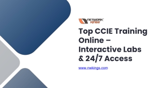 Top CCIE Training Online – Interactive Labs & 247 Access