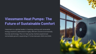 Heat Pumps: Efficient Heating & Cooling Solutions | Viessmann