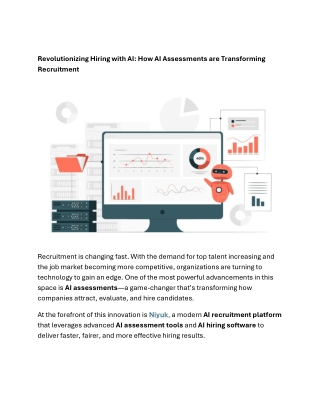 Revolutionizing Hiring with AI How AI Assessments are Transf