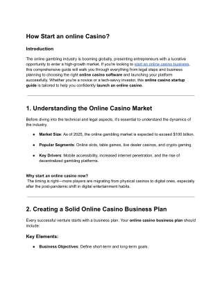 How Start an online Casino_pdf