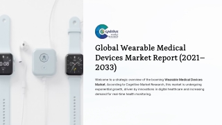 Wearable Medical Devices Market Report