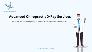 Full Spine Chiropractic X-Ray Near You
