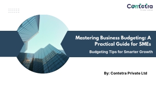 Mastering Business Budgeting A Practical Guide for SMEs
