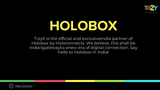Rent or Buy Holobox 3D Hologram Display | Trzy X India