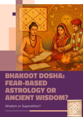 Bhakoot Dosha Fear-Based Astrology or Ancient Wisdom
