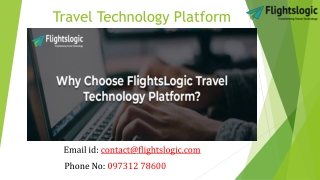 Travel Technology Platform
