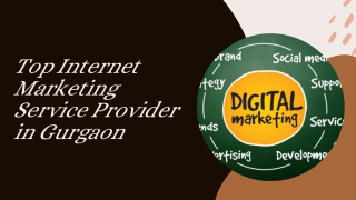 Internet Marketing Services in Gurgaon