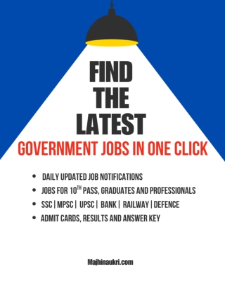 Find the Latest Government Jobs in One Click – Stay Updated with Notification