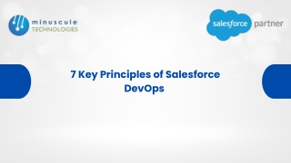 7 Key Principles of Salesforce DevOps