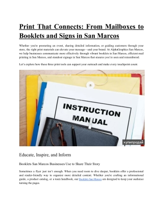 AlphaGraphics San Marcos PDF