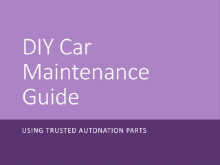 DIY Car Upgrades: Add Style and Function with Autonation Parts