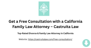 Book a Free Family Law Consultation – Castruita Law