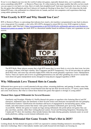 The Truth About RTP Rates That Slot Companies Don’t Always Tell You