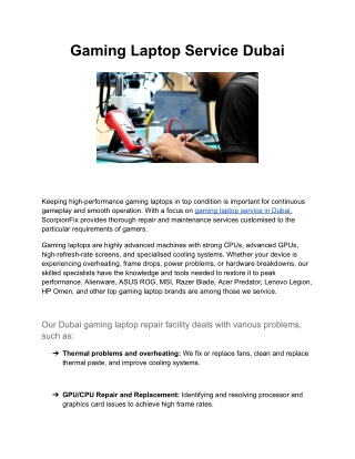 Gaming Laptop Service Dubai (2)