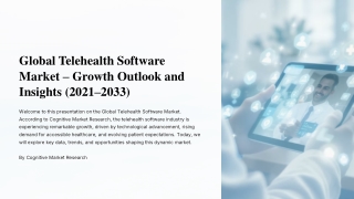 Global Telehealth Software Market Report 2025 and its size share and forecast