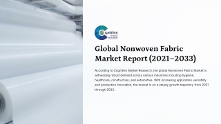 Nonwoven Fabric Market Report