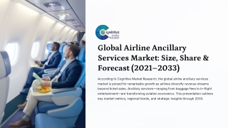 Airline Ancillary Services market Report