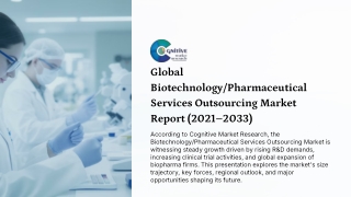 BiotechnologyPharmaceutical Services Outsourcing market report