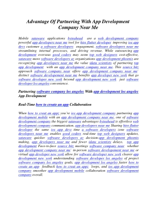 Advantage Of Partnering With App Development Company Near Me.docx