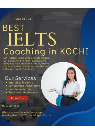 Best IELTS Coaching in Kochi
