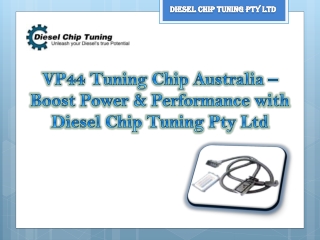 VP44 Tuning Chip Australia | Enhance Torque & Efficiency with Diesel Chip Tuning