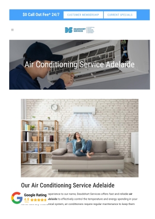Air Con Service Adelaide