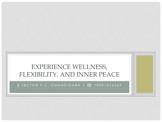 Top-Rated Yoga Classes in Chandigarh | Elite Yoga Studio Experience