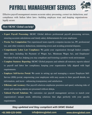Payroll Management Services