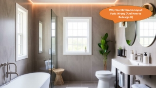 Why Your Bathroom Layout Feels Wrong (And How to Redesign It)