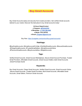 How to Create and Use gmail Account