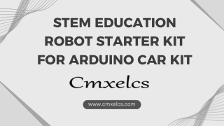 stem education robot starter kit for arduino
