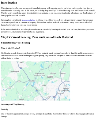 Vinyl Vs Wood Fencing: Pros and Cons of Each Material