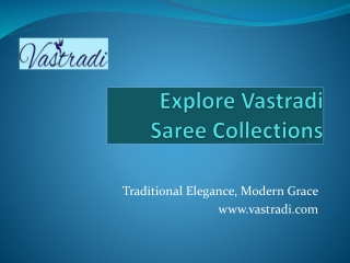 Vastradi_Saree_Collections_Presentation