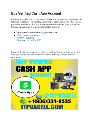 How best web Verified Cash App Account 20k