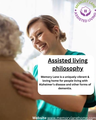 Assisted Living Philosophy – Heartfelt Care at Memory Lane Home