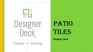 patio tiles