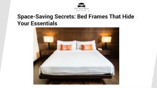 space saving secrets bed frames that hide your essentials
