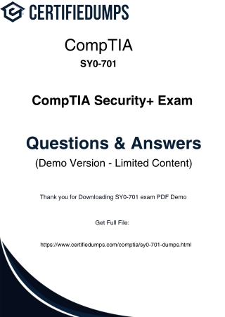 SY0-701 exam dumps