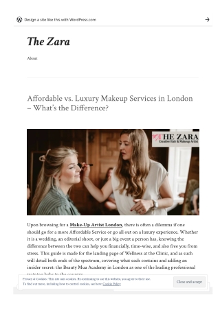 Affordable vs. Luxury Makeup Services in London – What’s the Difference