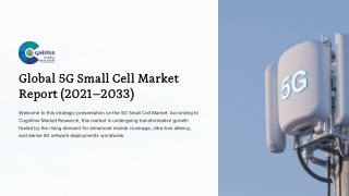 5G Small Cell Market Report