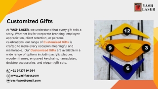 Customized Gifts