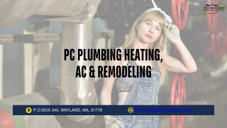 PC Plumbing Heating, AC & Remodeling: Your MetroWest Home Comfort