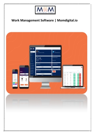 work management software momdigital io