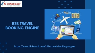 How to Increase Your Online Booking with B2B Travel Booking Engine