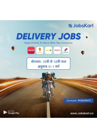 Delivery Jobs with Top Companies – Start Your Career Today!