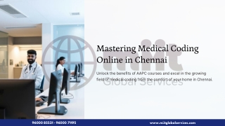 Mastering Medical Coding Online in Chennai