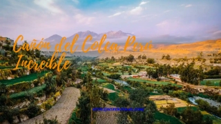 ca n del colca per incre ble
