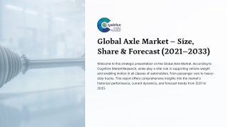 Axel market Size, Share and Forcast